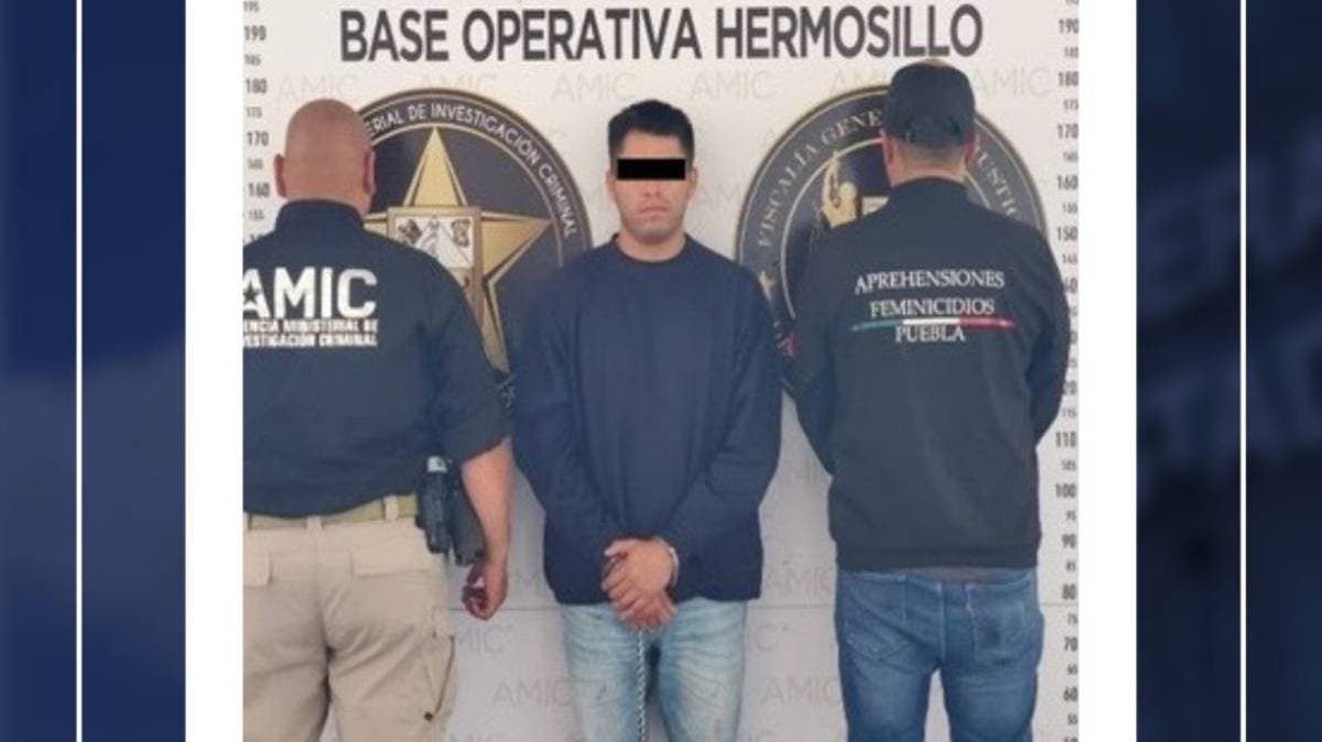 Detienen en EE. UU. a Caleb N., acusado del feminicidio de su prima en Puebla en 2021