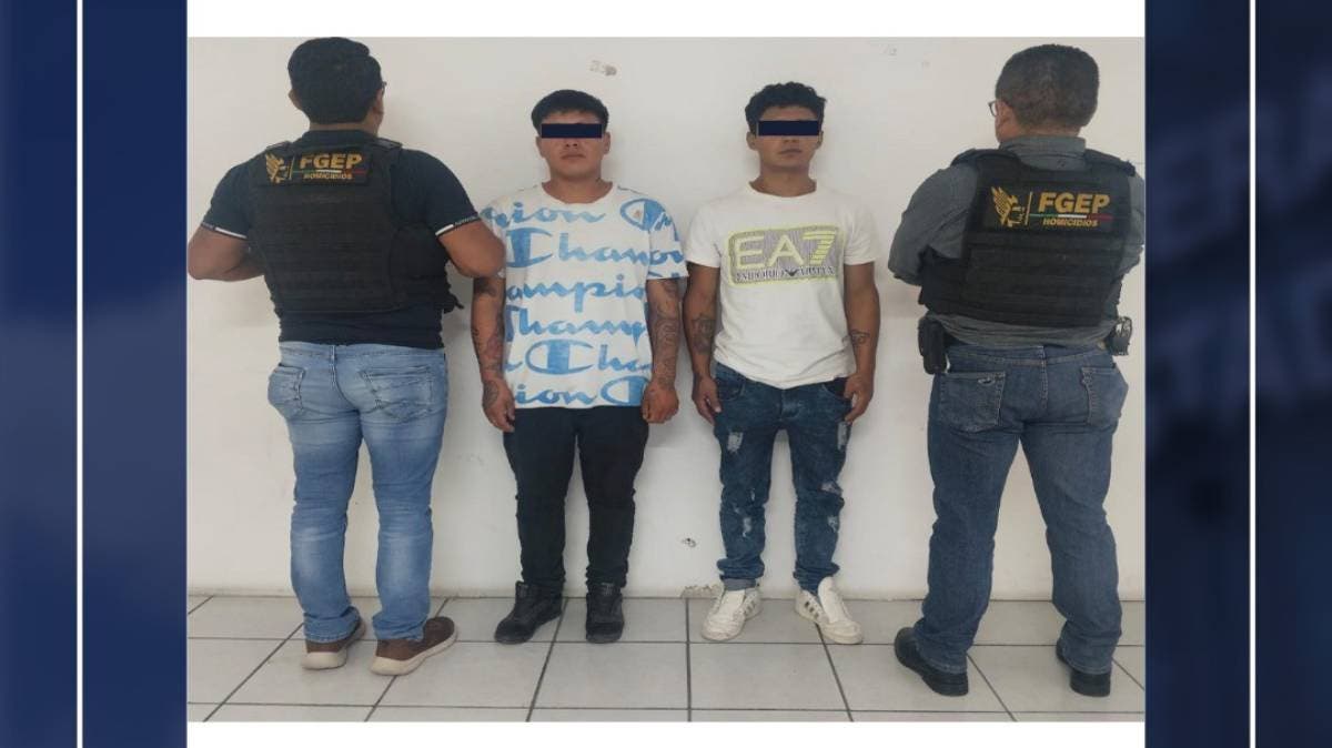 Capturan a dos jóvenes vinculados a homicidio en San Jerónimo Caleras