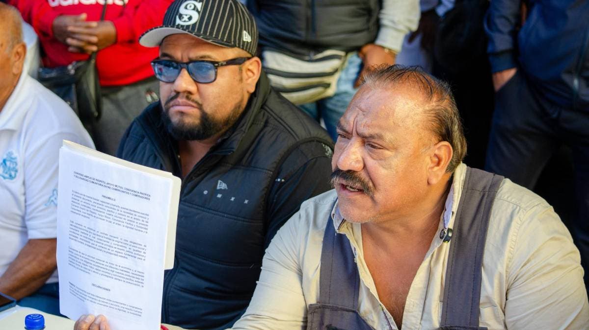 Vendedores ambulantes forman el “Frente Ambulante” en Puebla: exigen seguridad y derecho a trabajar en el Centro Histórico