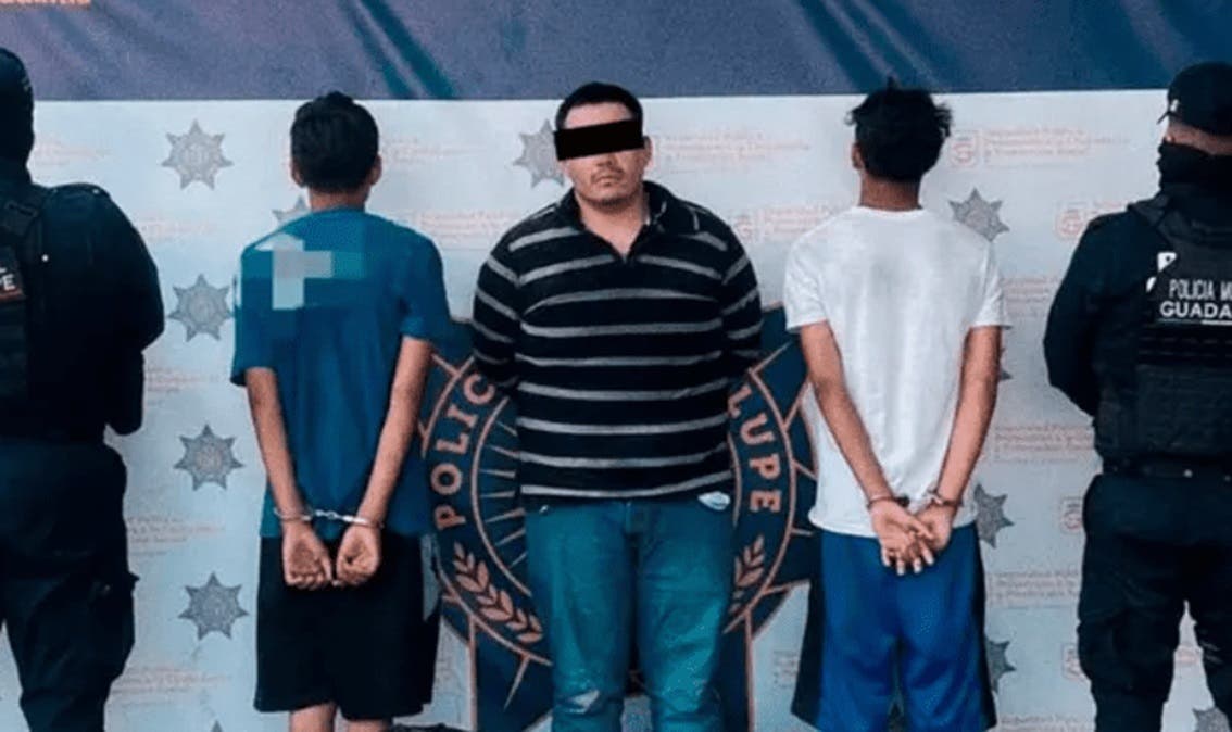 Cae banda de robo a tráiler: un menor de 13 años y otro de 16 entre los detenidos