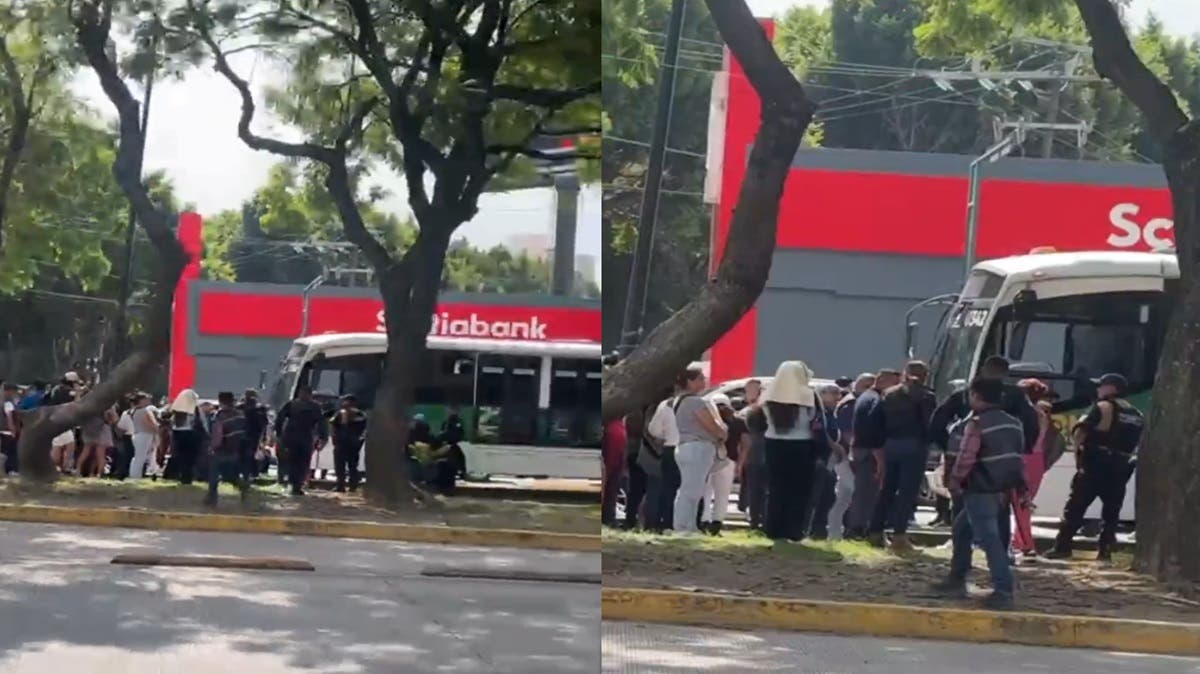 VIDEO ¡Atrapadas en la RUTA! Detienen a dos presuntas carteristas en el Bulevar 5 de Mayo