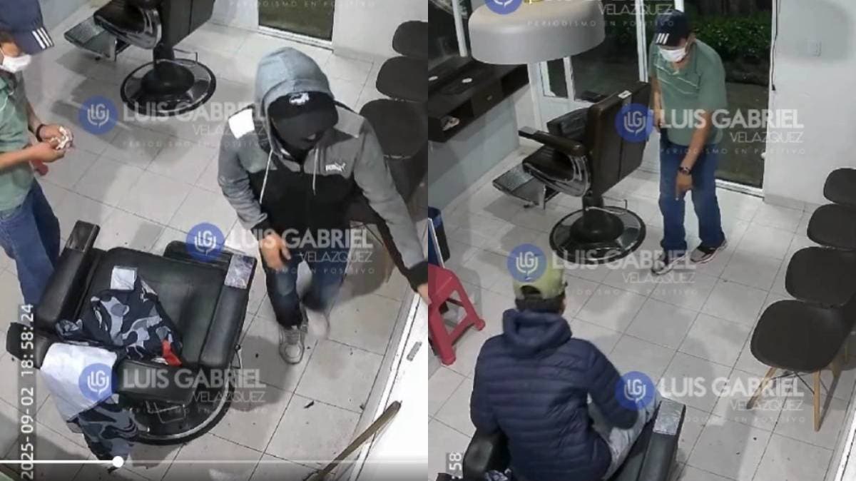 Asalto en peluquería de Puebla: dos hombres armados irrumpen en la colonia Aquiles Serdán