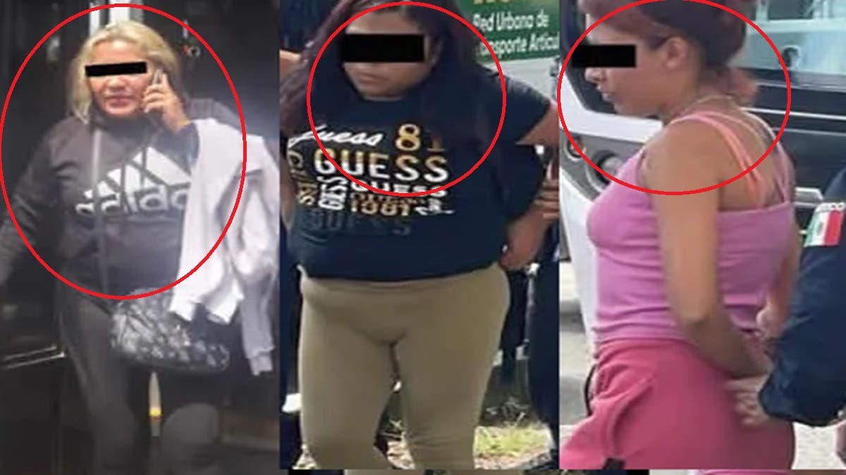 Banda de carteristas ‘Las Rubín’ vuelven a atacar en el RUTA 3: pasajeros las detienen, pero la líder escapa