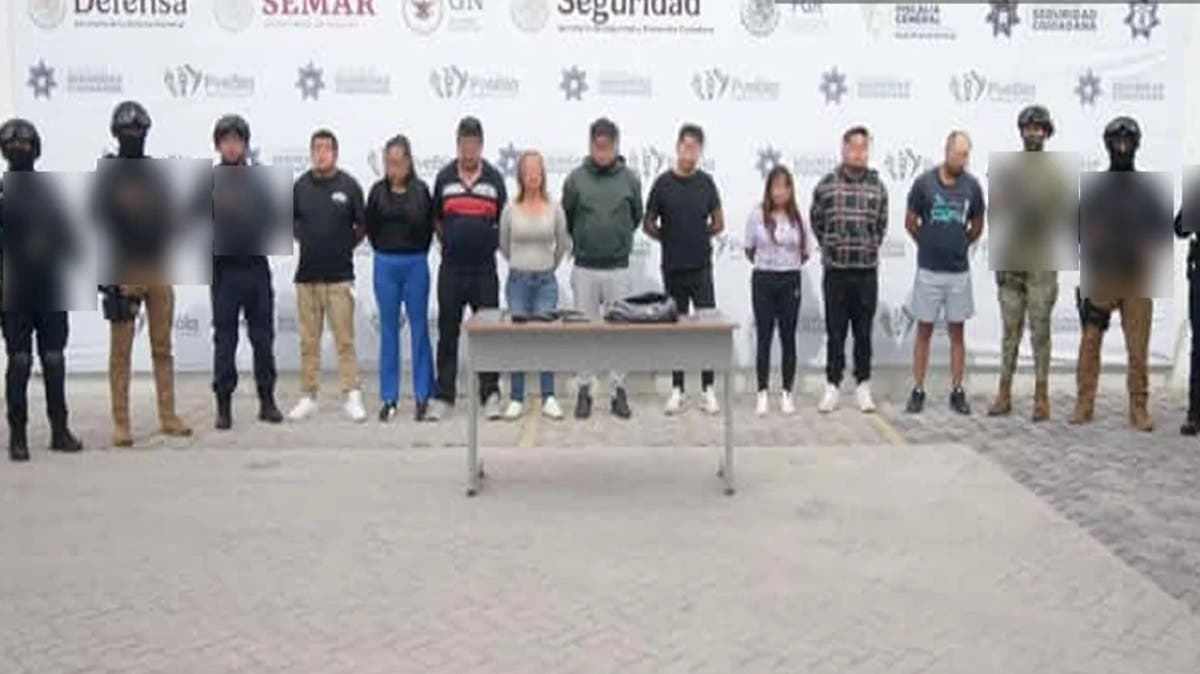 Caen nueve por robo a transporte en Periférico; “La Güera”, policía estatal activa de Puebla, los lideraba