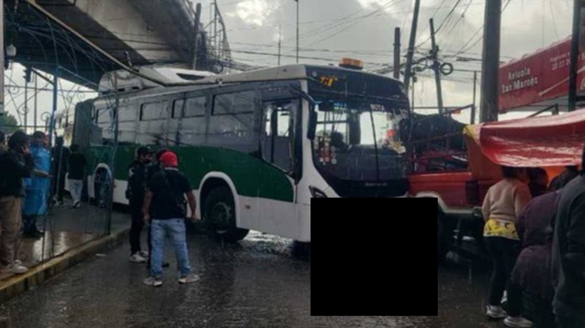 RUTA acumula seis incidentes en septiembre: choques, carteristas y hasta un incendio
