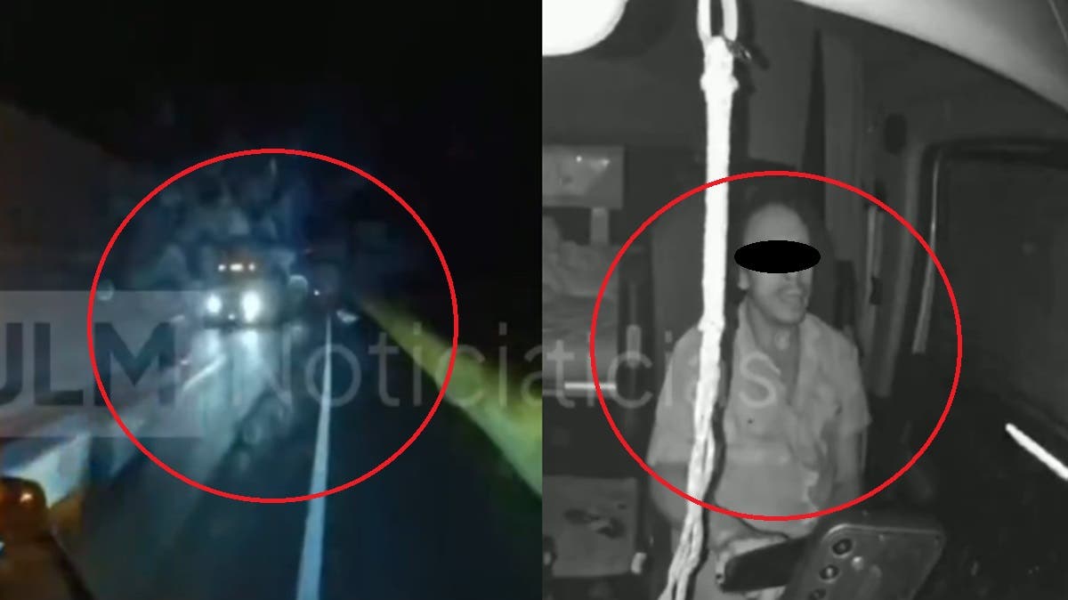 Fuerte VIDEO: Trailero graba su propia muerte en brutal choque