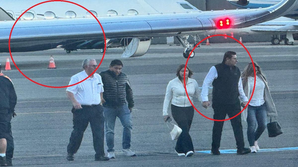 Otro escándalo en Puebla: Alejandro Armenta viaja en jet privado a Nueva Jersey, gobierno dice que fue por “motivos familiares”