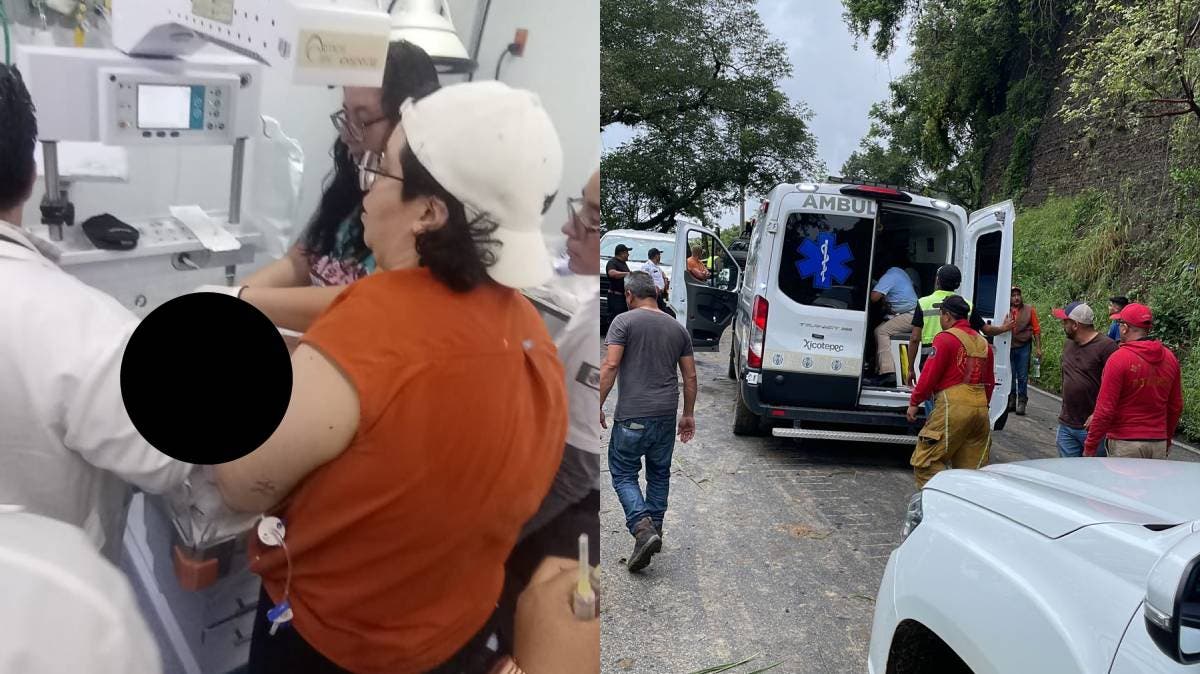 Héroes bajo la lluvia: personal de IMSS-Bienestar rescata a recién nacida grave y atiende un parto en la Sierra Norte de Puebla