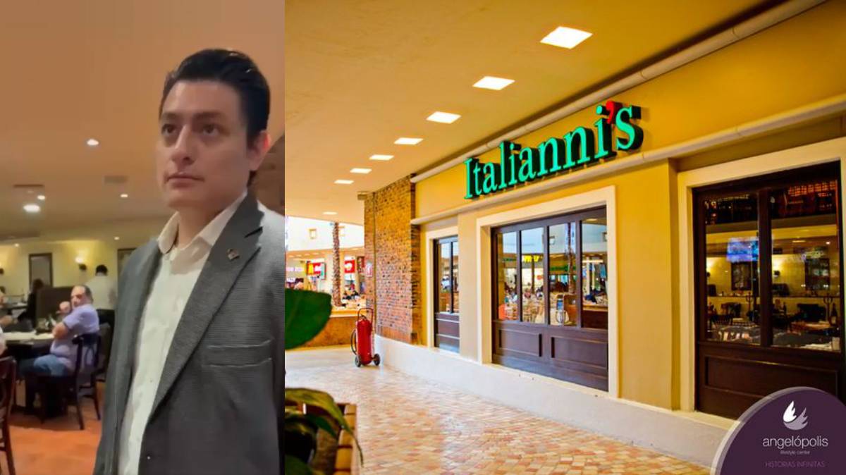 Cliente denuncia agresión del gerente de Italianni’s Angelópolis tras reclamar por la comida retirada a sus hijas
