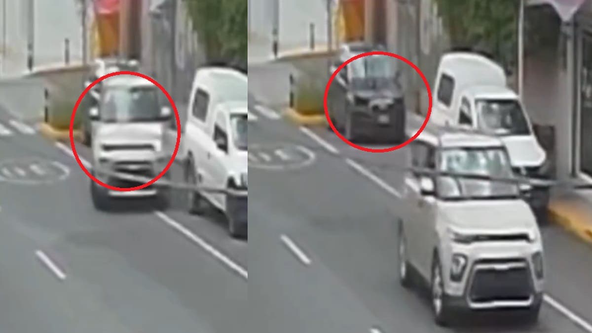 En cuestión de segundos: ladrones desvalijan un Audi en plena calle de Puebla (VIDEO)