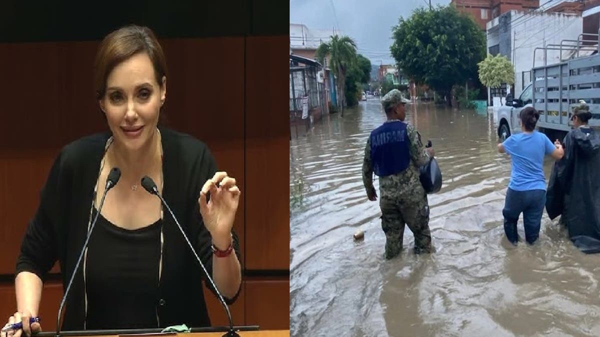 Lilly Téllez desata polémica tras las inundaciones: “El dinero del FONDEN terminó en las carteras de Morena”