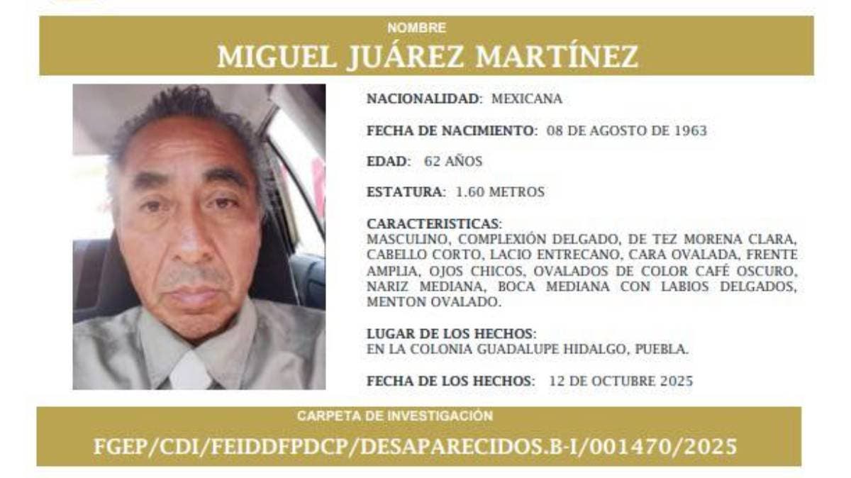 Desaparece taxista en Puebla: su unidad fue hallada con las luces encendidas, pero de él no se sabe nada