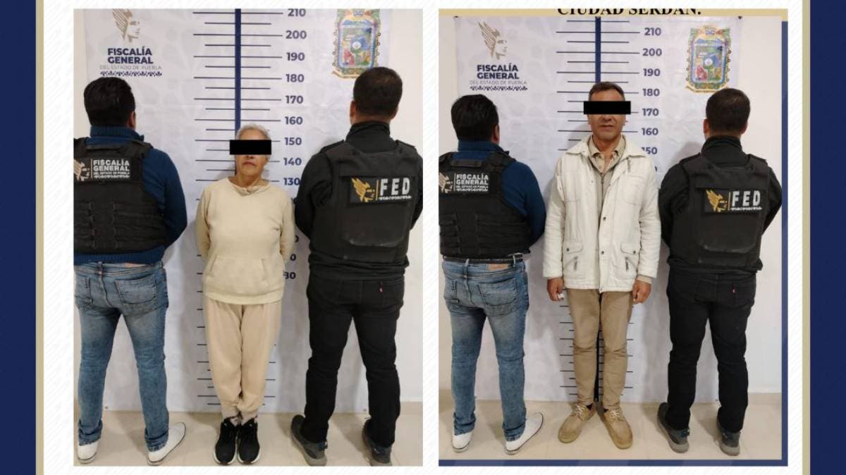 Detienen a abuelos en Puebla por la desaparición de sus tres nietas; ya habían sido procesados por violencia vicaria