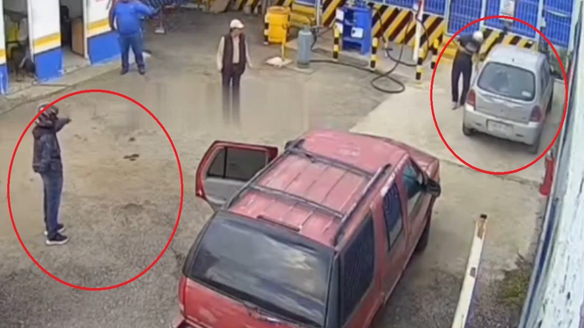 Violento asalto en gasera de Amozoc: despachador apuñalado y cliente pierde 50 mil pesos