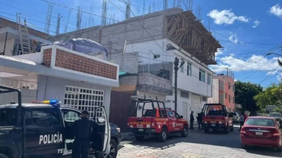 Cae trabajador desde tercer piso en Tehuacán; la obra fue clausurada por falta de medidas de seguridad