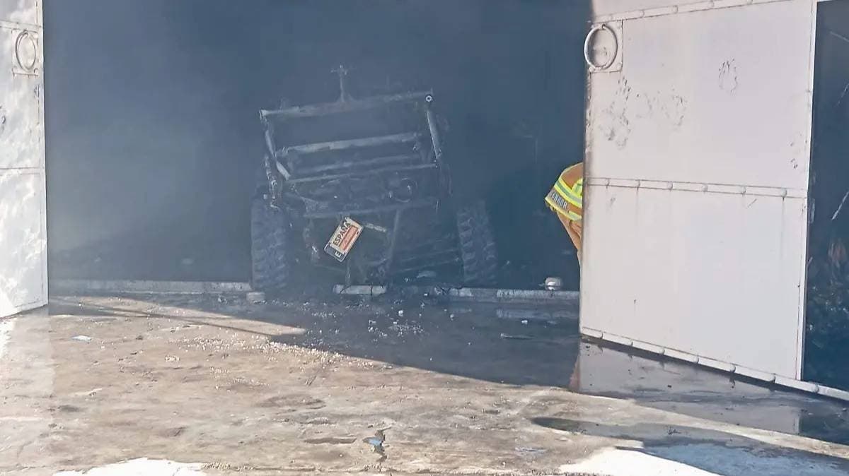 Incendio consume autolavado “El Conan” en Izúcar de Matamoros; camioneta tipo RZR Can-Am habría iniciado las llamas