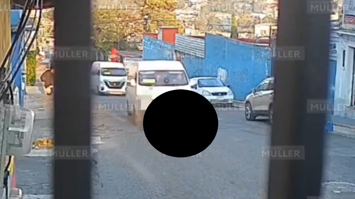 VIDEO Fuerte: Combi atropella y mata a abuelito vendedor de pan en Naucalpan