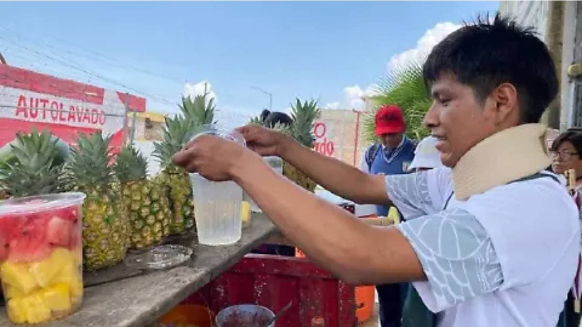 Vinculan a proceso a padre e hijo por golpiza contra “El Piñas”, el vendedor de frutas agredido en Tehuacán