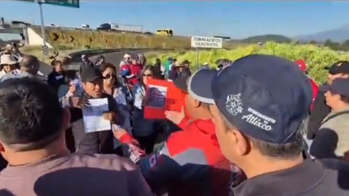 Bloqueo en la autopista Puebla–Atlixco: exigen aparición de Jésica Portillo, desaparecida desde el 23 de octubre