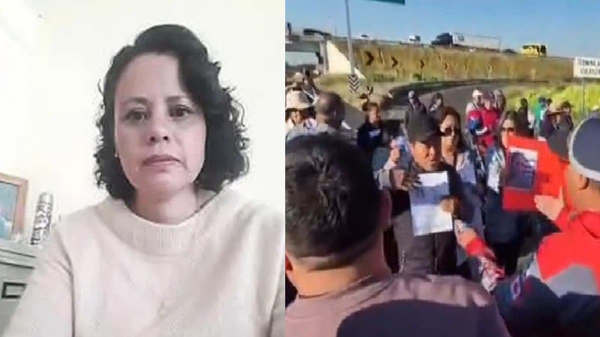 Investigan presunto desfalco como causa de la desaparición de una profesora en Puebla, su familía cerró la Atlixcayotl más de 5 horas