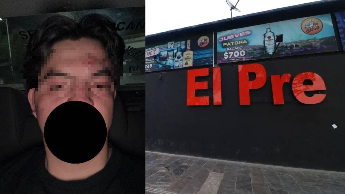 Cliente denuncia agresión y robo por parte de guardias en bar “El Pre” de Avenida Juárez, Puebla