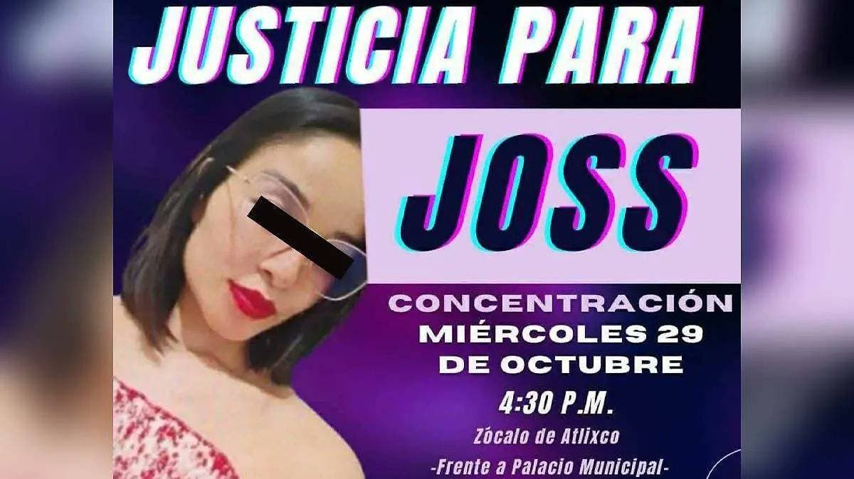 Indignación en Atlixco: exigen justicia por la muerte de Joss