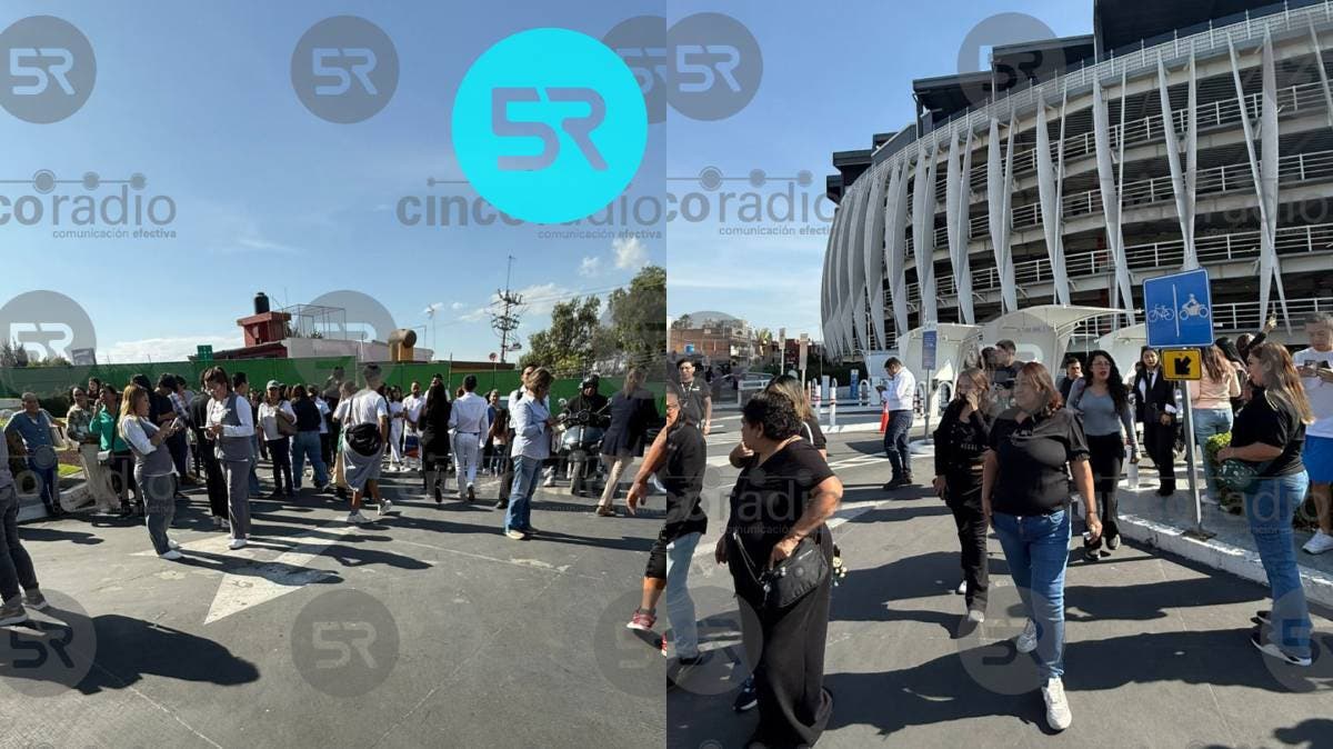 Evacúan a visitantes de Galerías Serdán tras sismo percibido en Puebla: autoridades activan protocolos