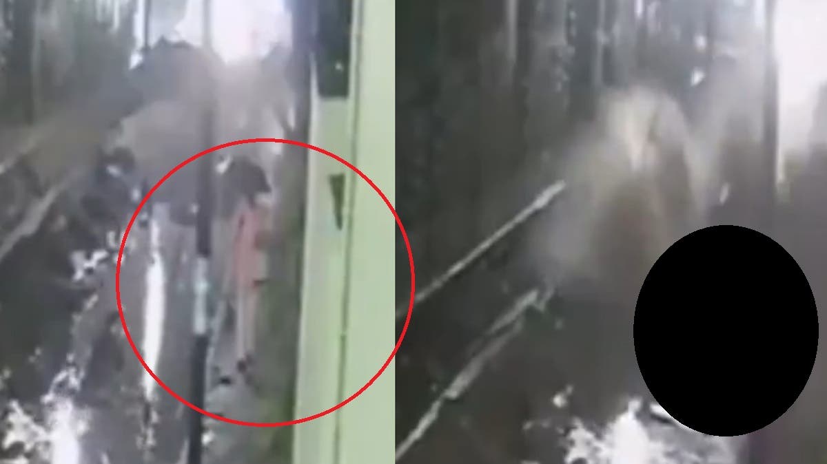 Fuerte VIDEO Tragedia en Puebla: barda colapsa por lluvias y aplasta a una abuelita