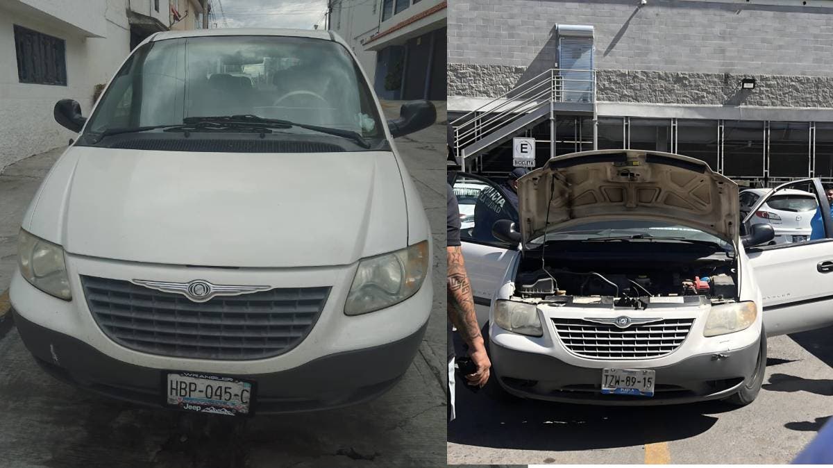 ¡SORPRESA! Camioneta robada hace un mes en Puebla fue hallada en Bodega Aurrerá de Bosques de San Sebastián; un detenido