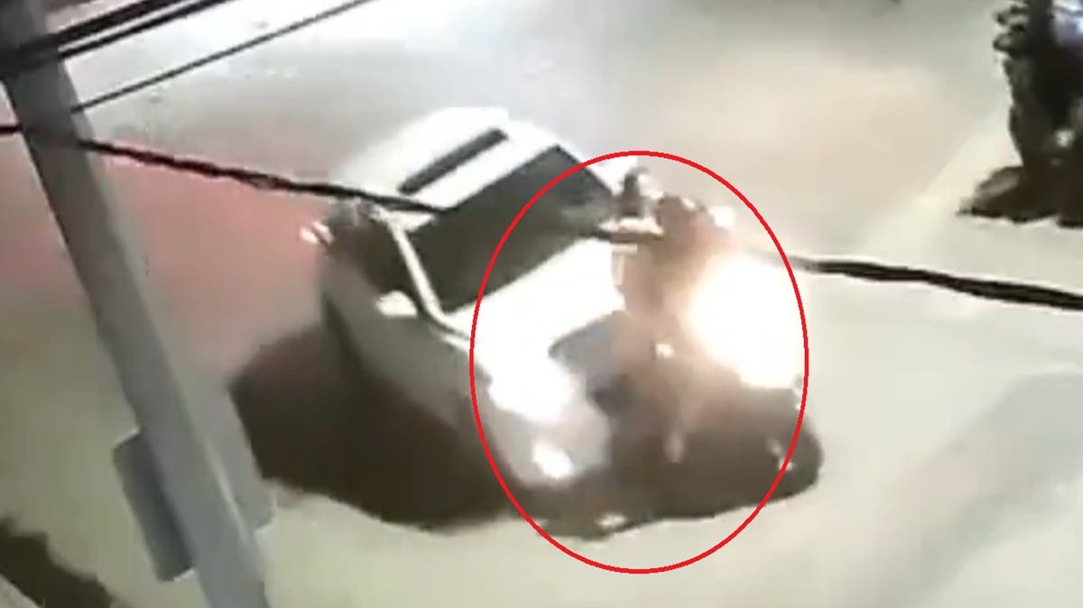 Conductor ebrio arrolla a familia en motocicleta en Puebla y huye sin ayudar