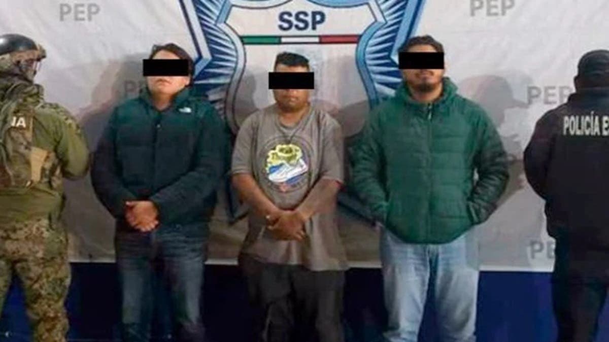 Detienen a tres presuntos huachicoleros en Tlahuapan; SSP y Marina refuerzan operativos contra el robo de combustible en Puebla