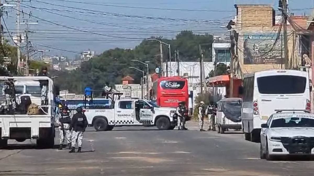 Operativo en Xonacatepec: Guardia Nacional busca recuperar fusiles G36 robados de sus propias instalaciones