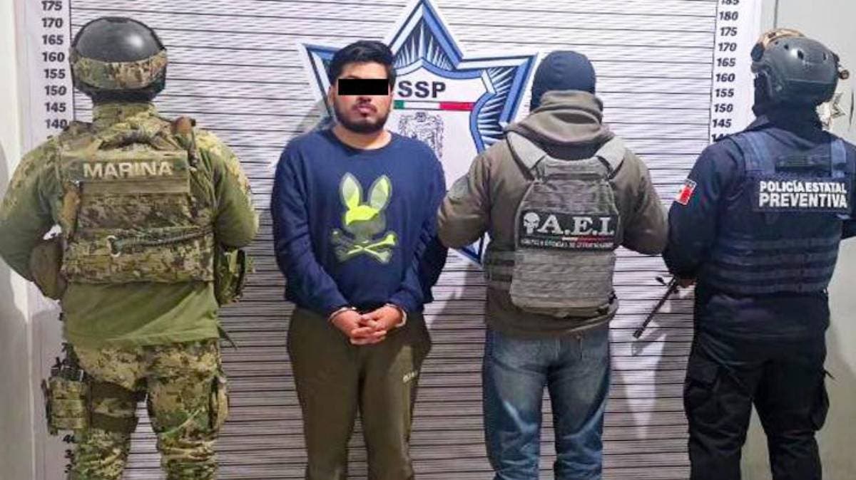 Cae “El Shower”, segundo implicado en el asesinato de tres policías de Huixcolotla; tenía vínculos con grupo ligado al CJNG