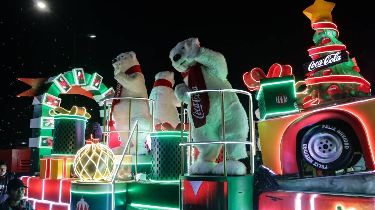 Puebla sin Caravana Coca-Cola 2025: el desfile navideño más esperado no llegará este año