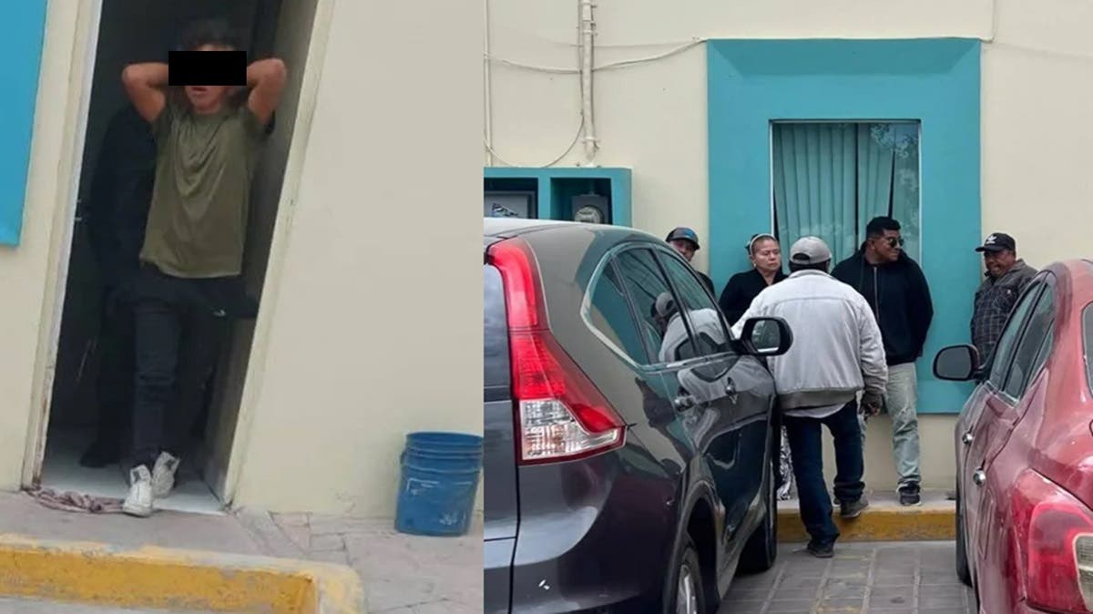 Poblanos golpean y detienen a tres presuntos ladrones tras sorprenderlos en una vivienda