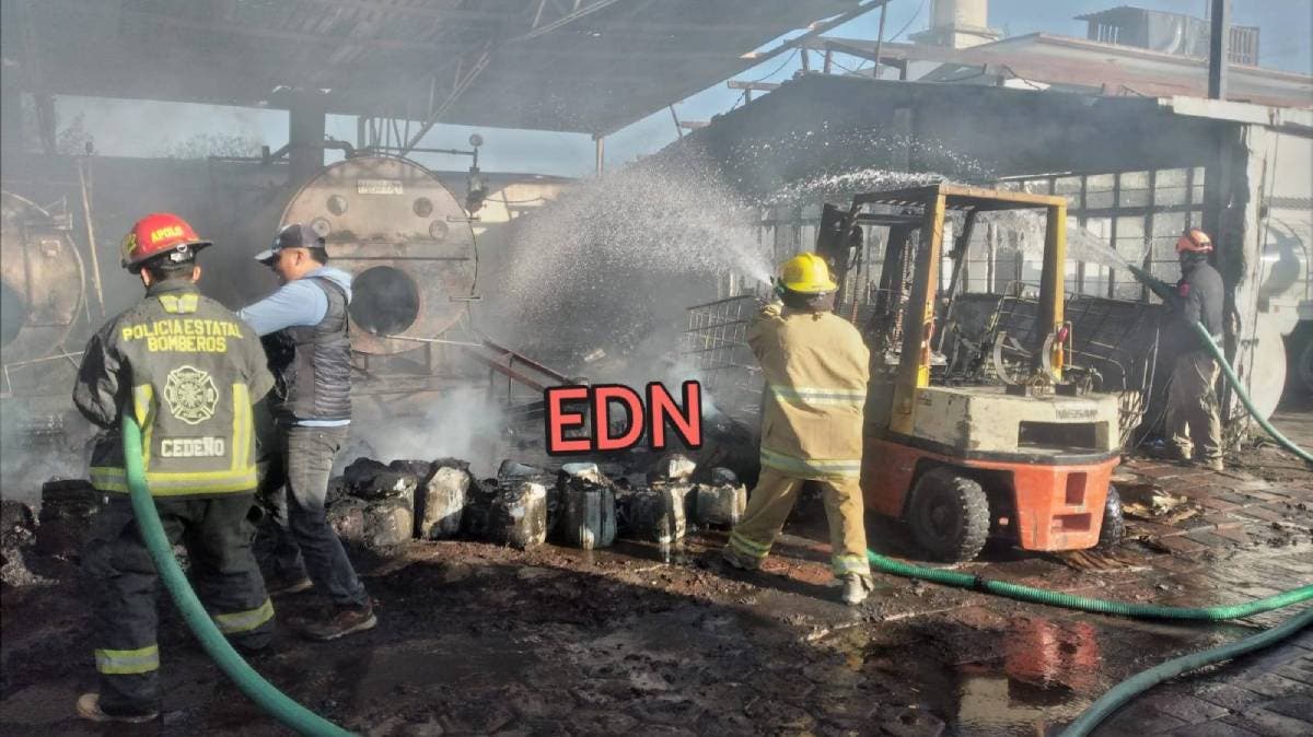 Incendio en quesería de Libres moviliza a autoridades; daños severos pero sin heridos