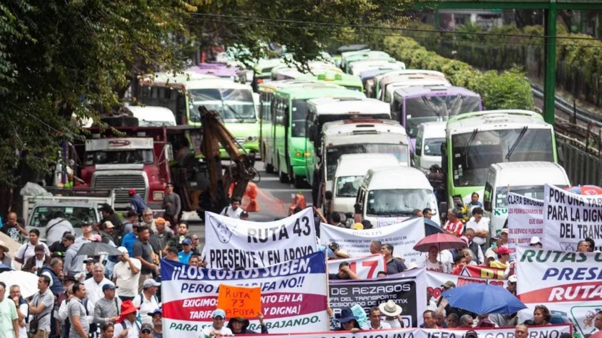 México se prepara para una jornada crítica: anunciado mega bloqueo nacional en más de 25 estados este lunes