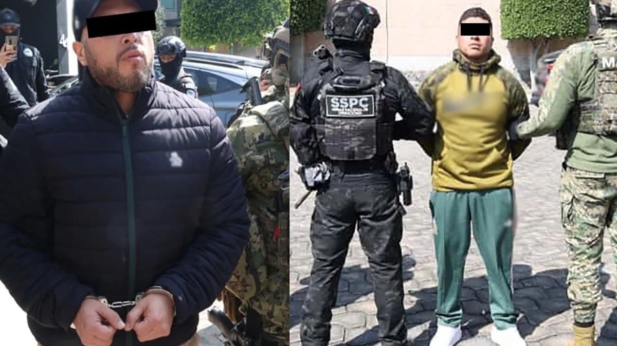 Golpe estratégico al crimen: caen “El Carnal” y “El Pelayo”, señalados líderes de red delictiva que operaba en Puebla