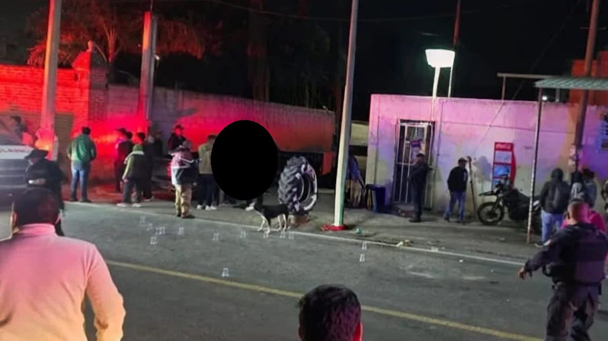 Balacera en Huejotzingo deja dos hombres ejecutados con armas largas de al menos 20 disparos