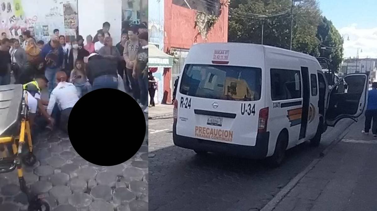 Caos en el Centro Histórico: chofer de la Ruta 24 arrolla a turistas y vecinos evitan su fuga