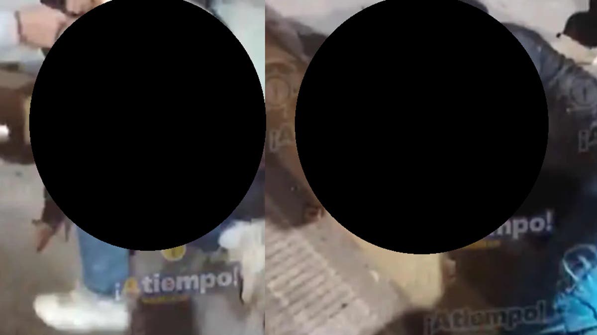 Jóvenes someten y entregan a presunto asaltante tras intento de robo en Plaza Tolín