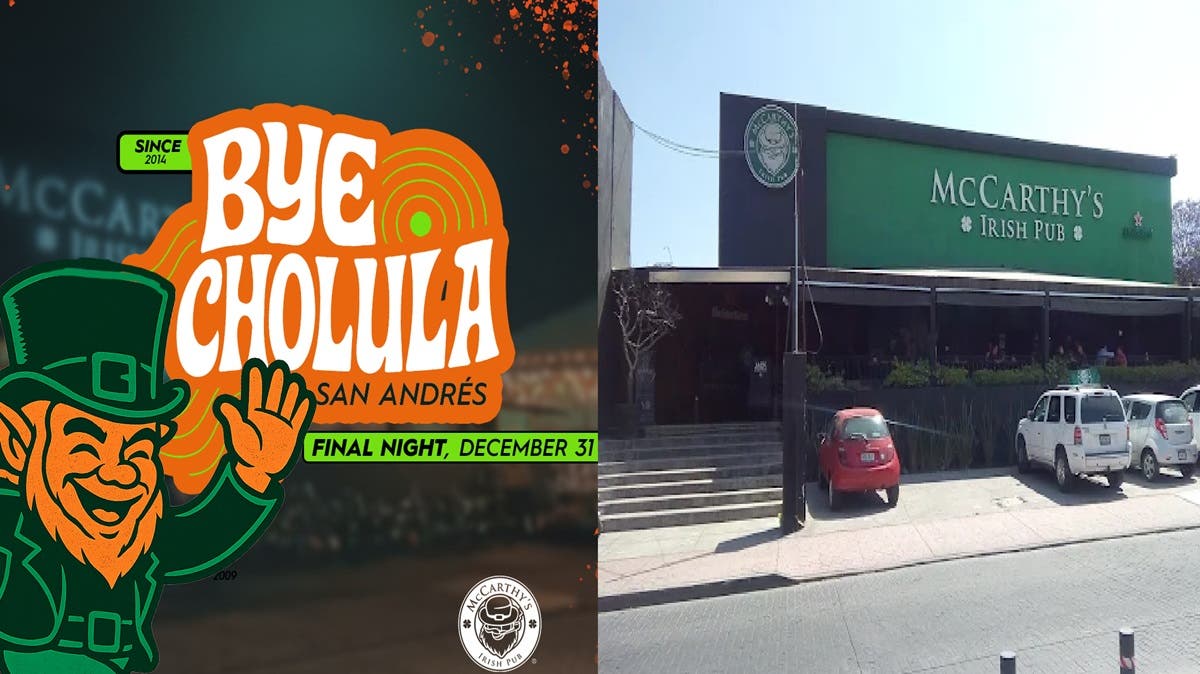 McCarthy’s Cholula anuncia su cierre definitivo: nostalgia, teorías y un adiós tras más de 10 años de rock