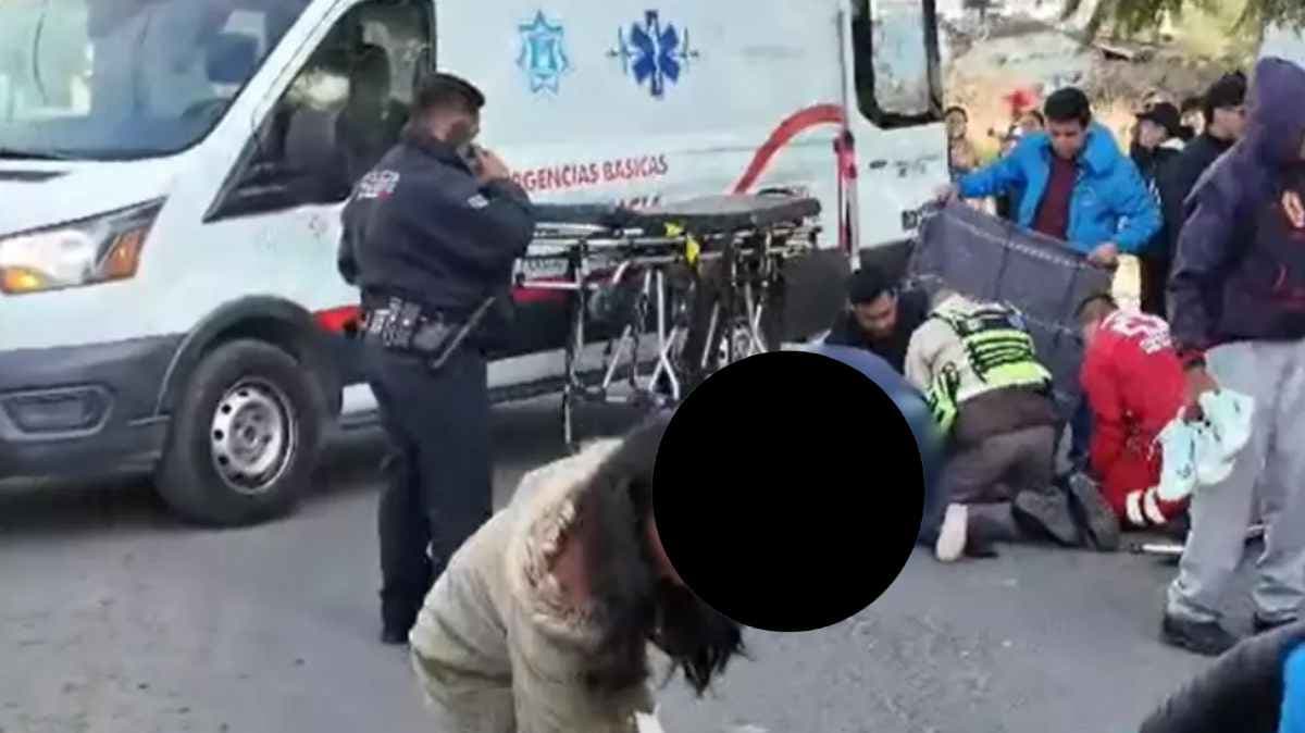 Accidente en Coronango deja dos lesionados y provoca cierre total de la avenida Pensador Mexicano