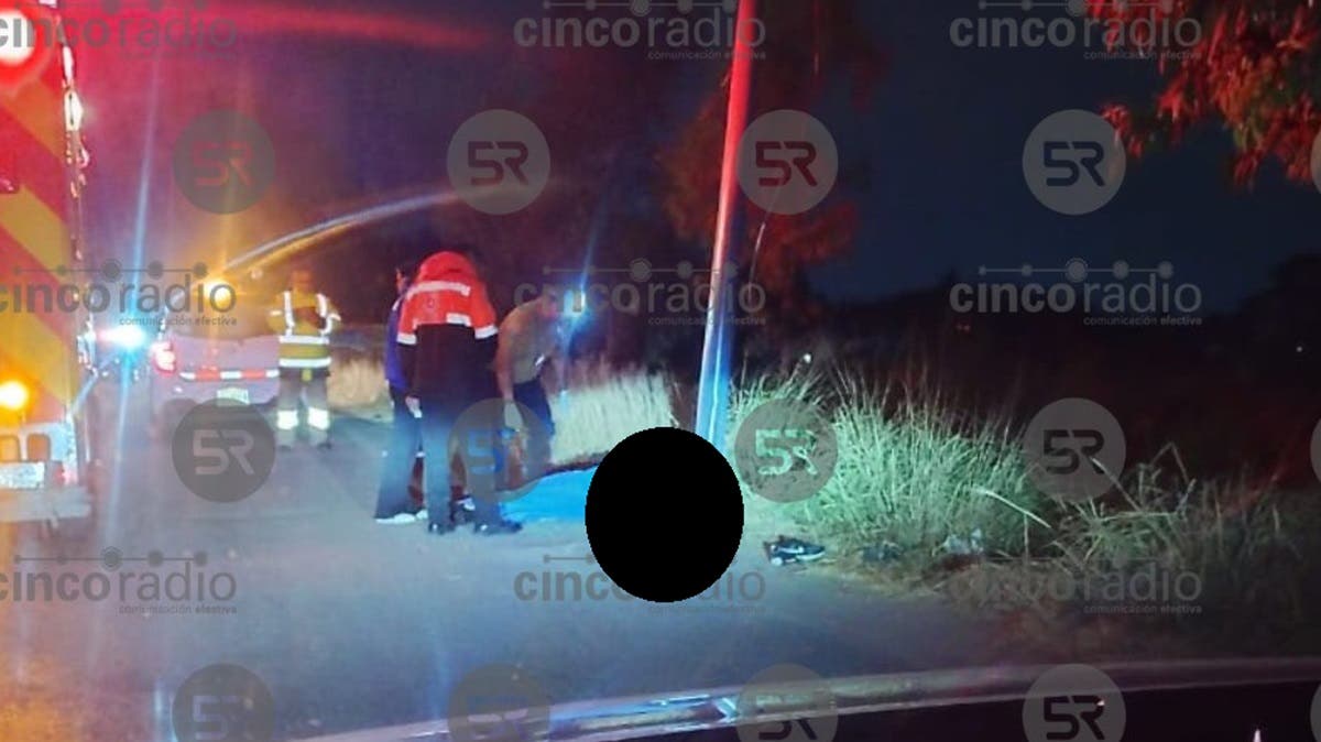 Domingo de tragedia: motociclista muere tras derrapar en el Periférico de Puebla