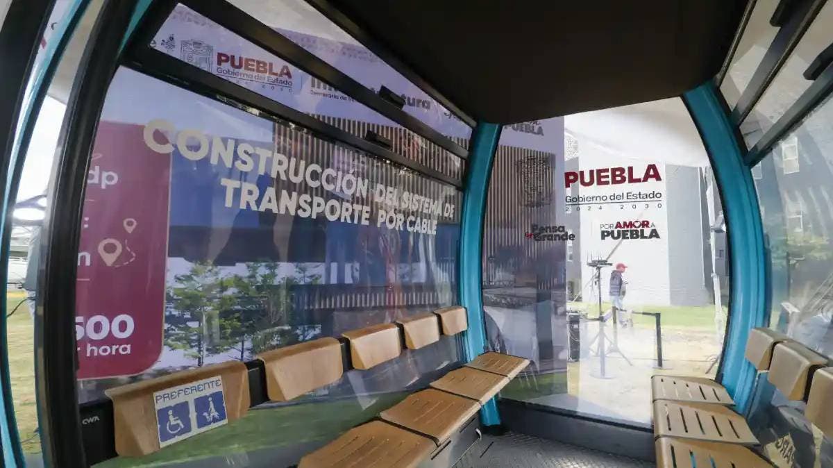 Cablebús en Puebla costará menos de 12 pesos; usuarios ahorrarán hasta 30 diarios