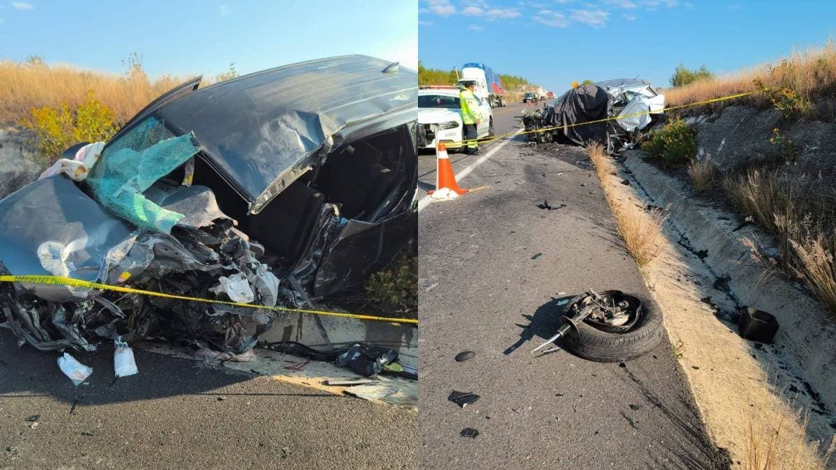 Choque frontal en la Cuacnopalan–Oaxaca deja un muerto y siete heridos