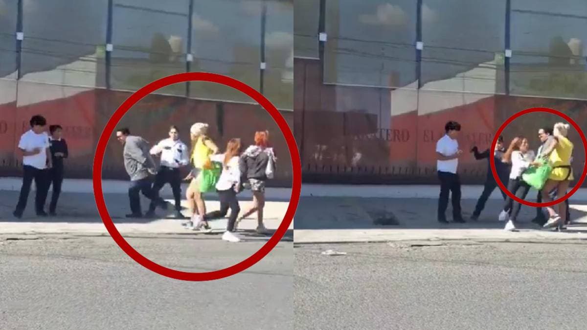 Guardias de Soriana CAPU Puebla agredidos por cómplices de farderas durante persecución