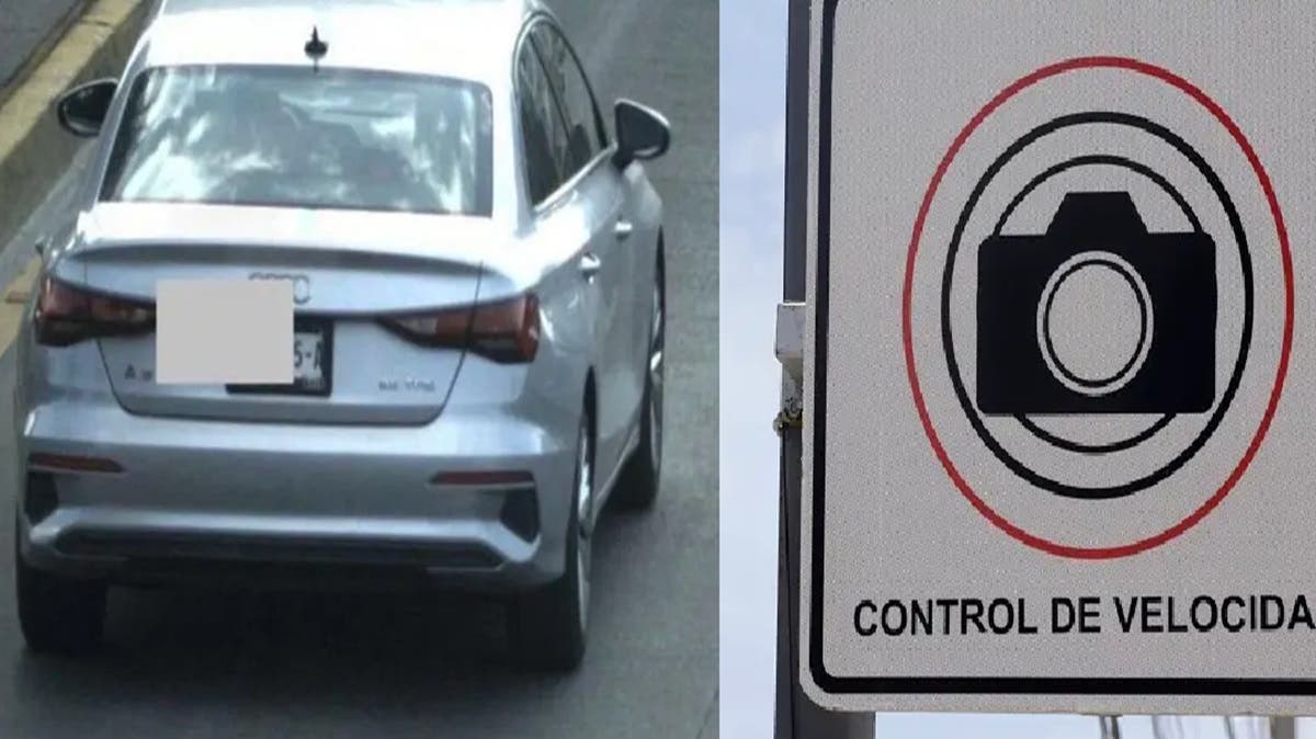 Conductor con placas foráneas es detenido con casi 200 fotomultas y a exceso de velocidad en Vía Atlixcáyotl