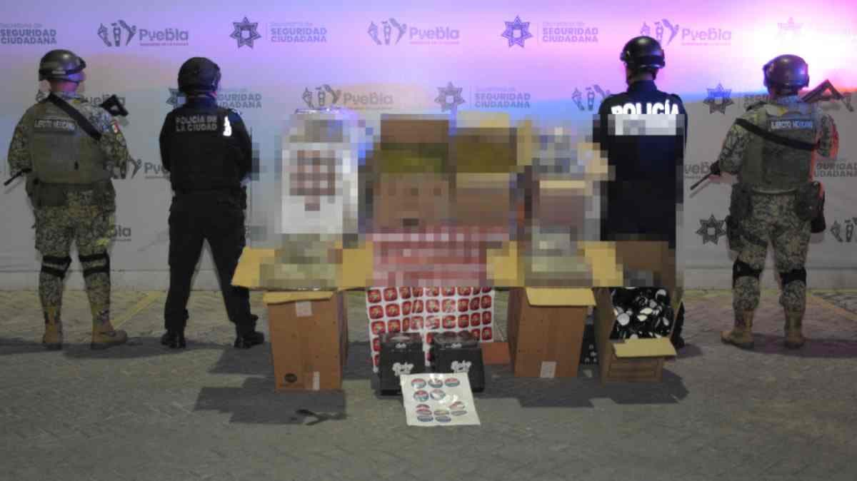Golpe al narcomenudeo en Puebla: hallan 40 kilos de marihuana en vivienda de La Paz