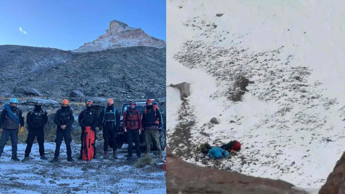 Identifican a alpinista fallecido en el Iztaccíhuatl tras mortal caída